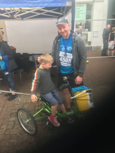 James and his Trike